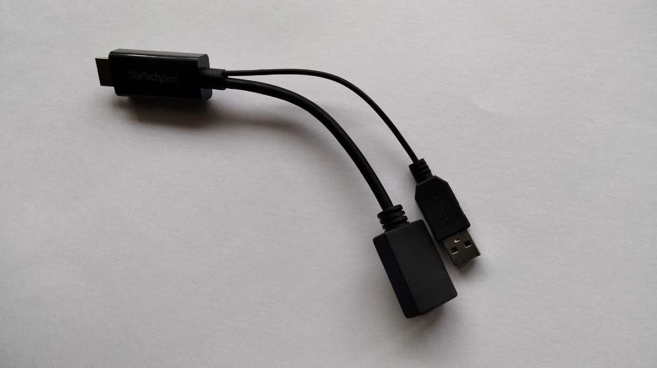 HDMI displayport アダプター